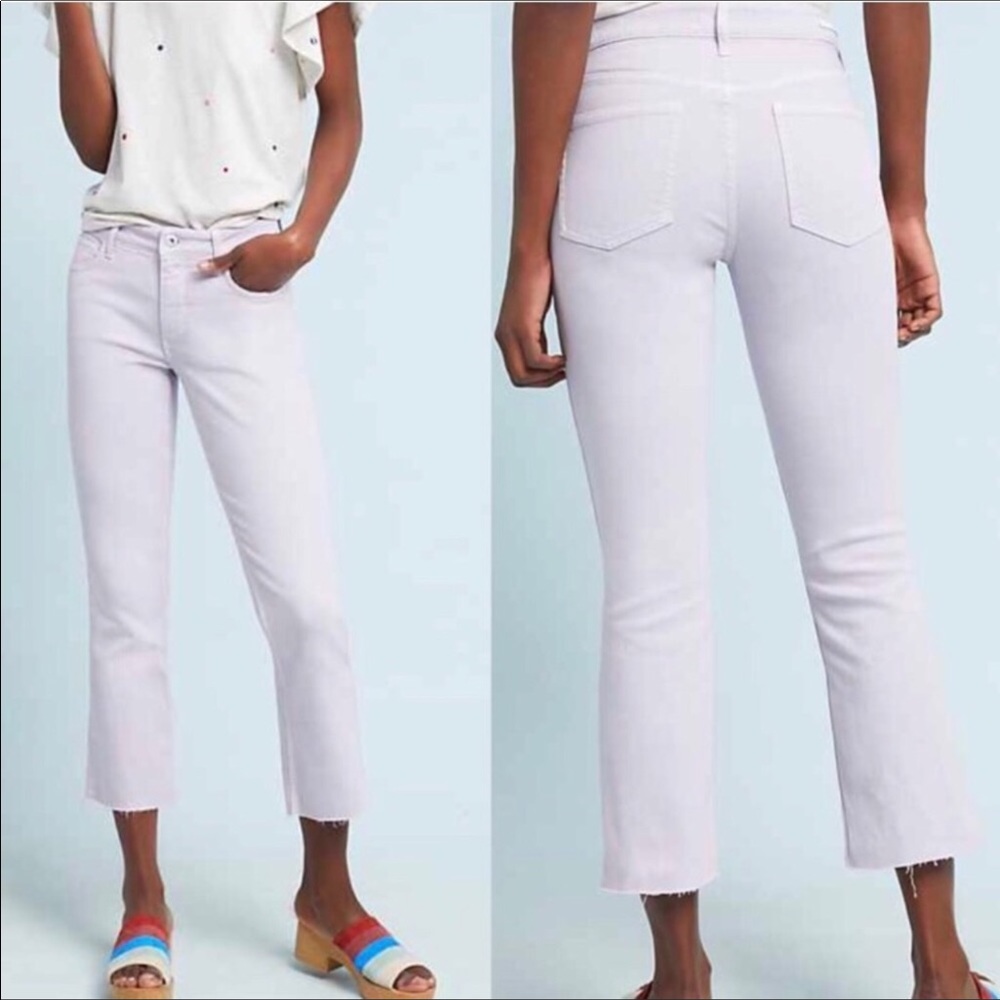 Anthropologie Pilcro High-Rise Lilac Bootcut Jean - Picture 1 of 4